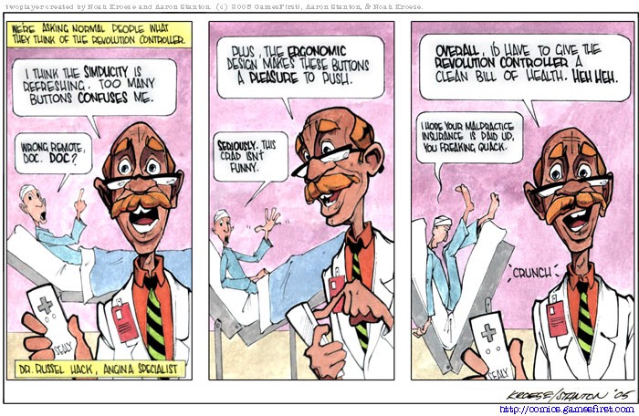 twoplayer comic: Revolution Bill of Health