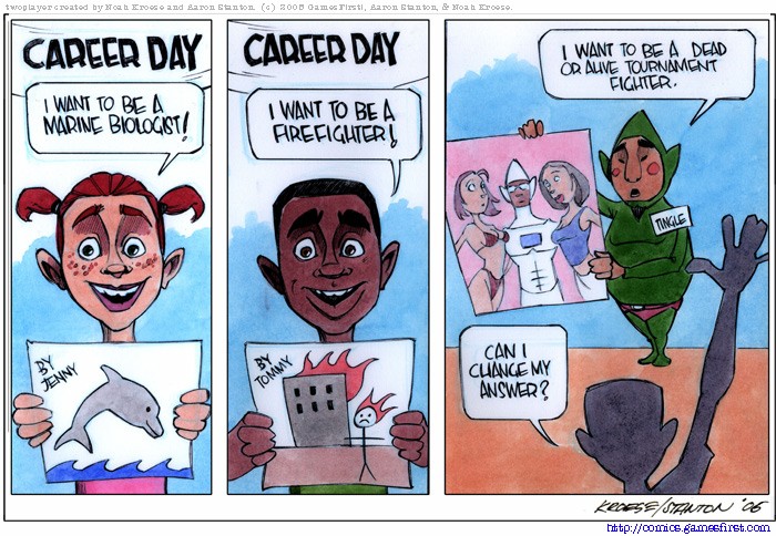 Two Player Comic: Tingle's Secret Profession