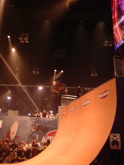 The entertainment at E3 2001 was as over the top as the games themselves.