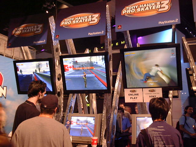 Tony Hawk's Pro Skater 3 for PlayStation 2 — the king of the skate genre demos in high style.